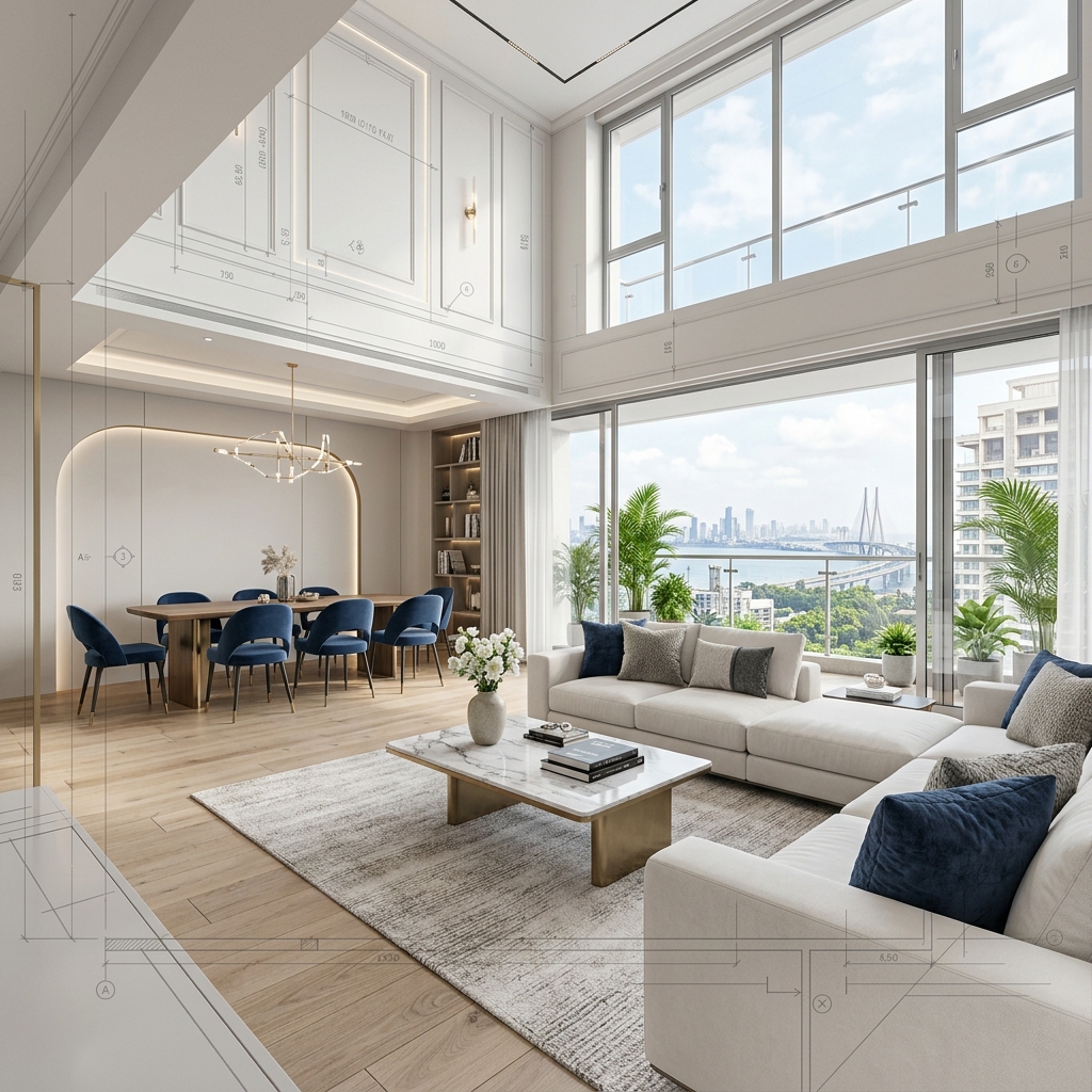 Luxury Mumbai Home Renovation Background